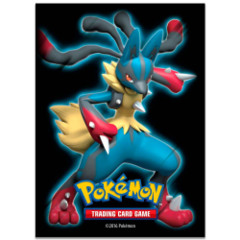 Pokemon Standard Size Sleeves - Mega Lucario - 65ct